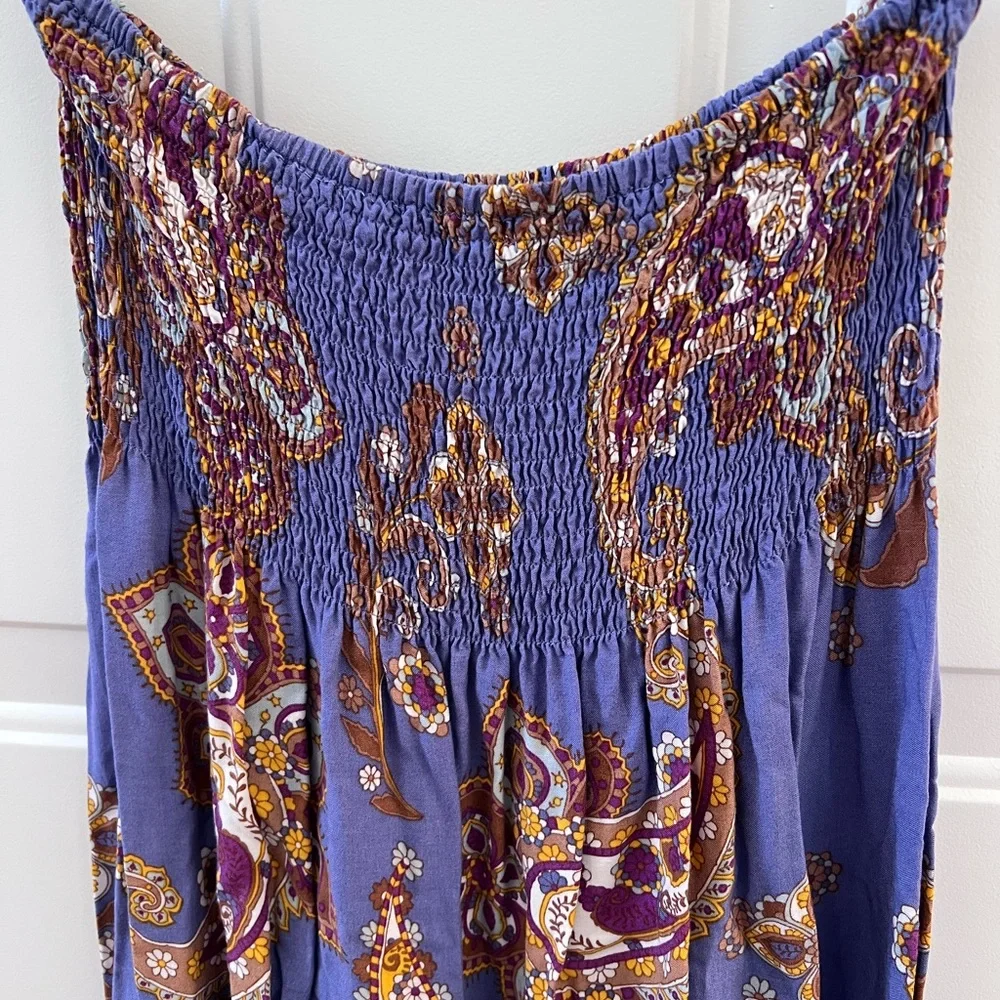 Vintage paisley maxi dress circa 2000’s - Picture 2 of 2